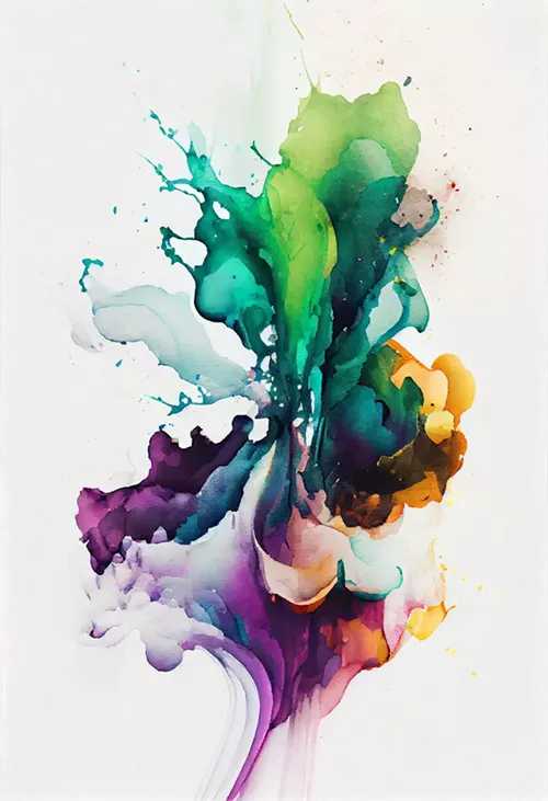 abstract watercolor