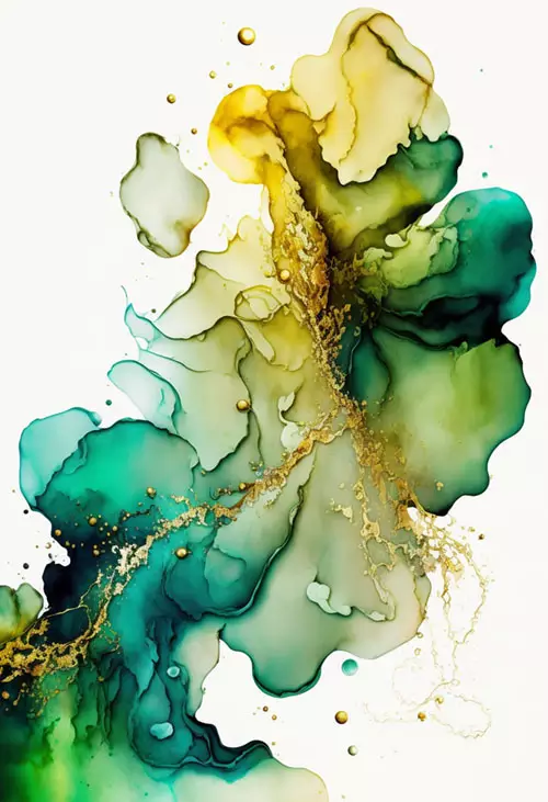 alcohol ink digital art